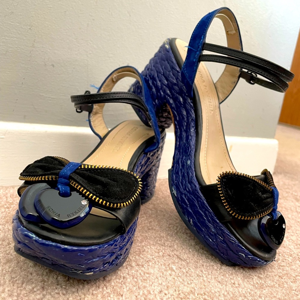 Sonia Rykiel platform sandals. Sz 37